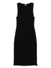 Totême Midi Tank Dress In Black