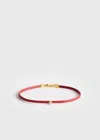 Totême Mini Diamond Bracelet Red/gold