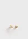 Totême Mini Diamond Studs Gold In Gold