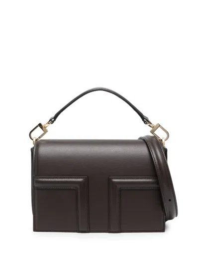 Totême Mini T-flap Bag In 褐色