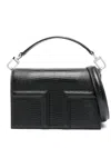 Totême Mini T-flap Tote Bag In Black
