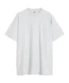 Totême Mélange-effect T-shirt In White
