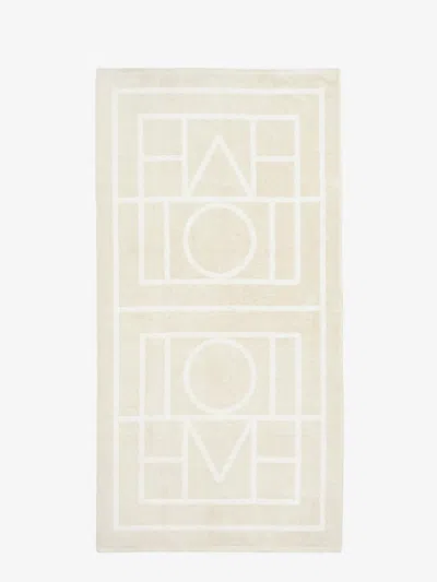 Totême Monogram Organic Cotton Beach Towel