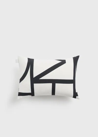 Totême Monogram Pillow Tofu In White