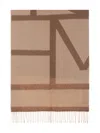 Totême Toteme Scarfs In Brown