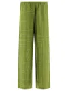 Totême Monogram Silk Pj Bottoms Laurel