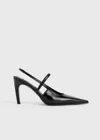 Totême Toteme Naplack Stiletto Slingbacks