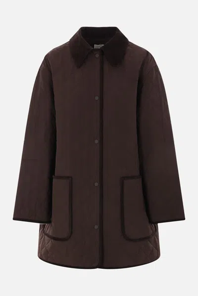 TOTÊME NYLON QUILTED JACKET