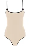 TOTÊME ONE-PIECE SWIMSUIT WITH CONTRASTING TRIM DETAILS