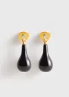 Totême Onyx Drops Black/gold