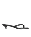 Totême Toteme Women Flip Flop Kitten Heels In Black