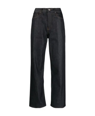 Totême Organic-cotton Straight-leg Jeans In Black