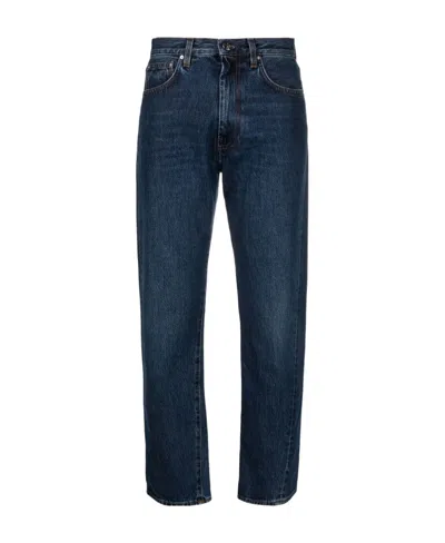 Totême Organic Cotton Straight-leg Jeans In Blue