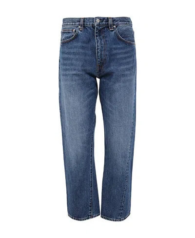 Totême Original Straight Leg Jeans In Blue