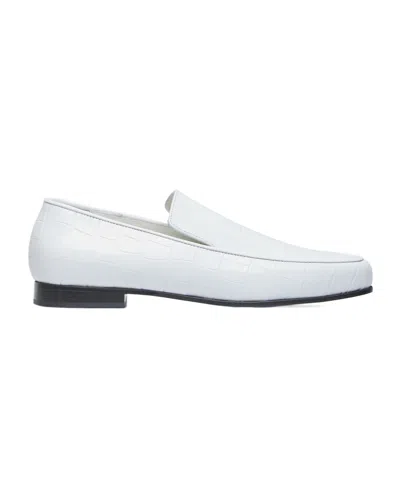 TOTÊME TOTÊME ALMOND TOE SLIP-ON LOAFERS