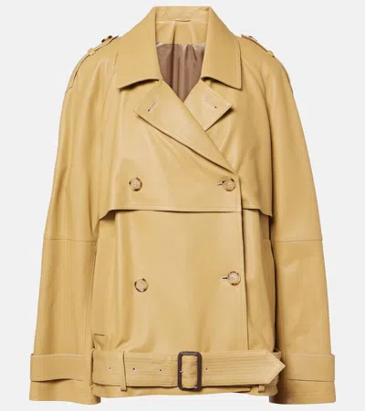 TOTÊME OVERSIZED LEATHER JACKET