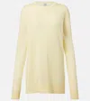 Totême Oversized Semi-sheer Sweater