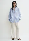Totême Oversized Summer Shirt Sky