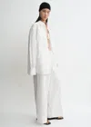 Totême Oversized Summer Shirt White