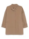 Totême Belted Cuffs Trench Coat With Oversized Fit