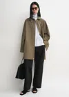 Totême Oversized Trench Jacket Hazel