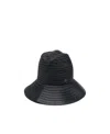 Totême Panama Interwoven Sun Hat In Black