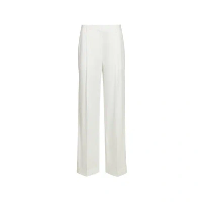Totême Pantalon Droit En Coton In White