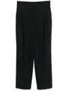 Totême Tailored Pinstriped Trousers In Blue