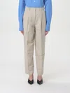 Totême Pants Toteme Woman Color Beige In 米色