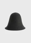 Totême Paper Sun Hat Black
