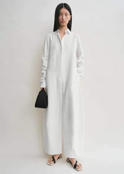 Totême Parachute Shirtdress White