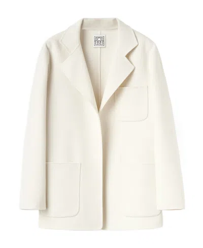 Totême Toteme Wool Jacket In Beige