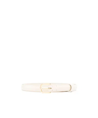 TOTÊME THIN PATENT-LEATHER BELT