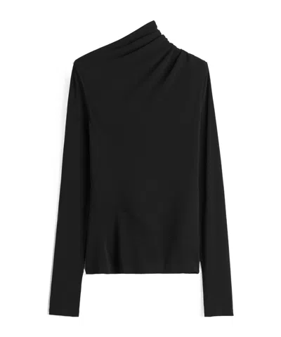 Totême Pendant Coat In Black