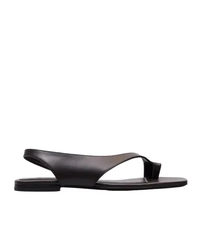 TOTÊME PEPPER LEATHER SANDALS