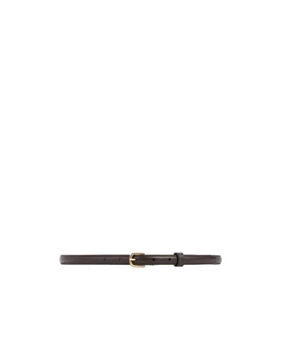 TOTÊME TOTÊME THIN BUCKLED BELT