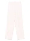 Totême Toteme Slanted Pocket Pants In Light Pink