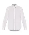 Totême Pinstripe Cotton Shirt In White