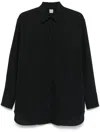Totême Pinstriped Shirt In Blue