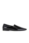Totême Toteme Woman Loafers Black Size 8 Leather In Black