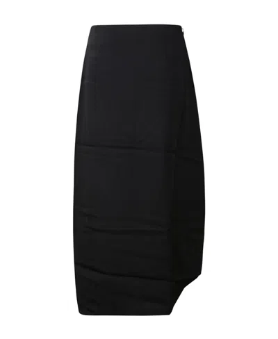 Totême Pleated Skirt In Black