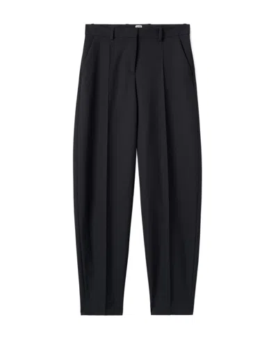 Totême Pleated Suit Pants In Black