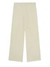 Totême Toteme Drawstring Trousers In Neutrals