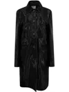 Totême Pony Hair Coat In Black