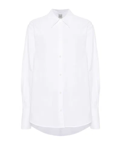 TOTÊME TOTÊME LONG SLEEVED TUXEDO SHIRT