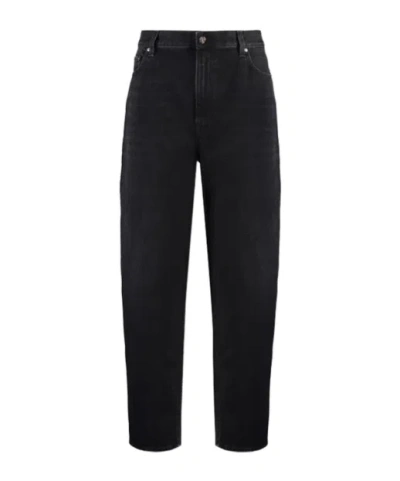 TOTÊME TOTÊME WIDE LEG TAPERED JEANS