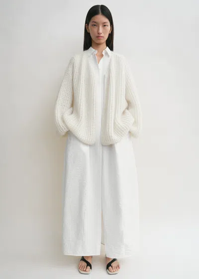 Totême Puffed Cardigan Off-white