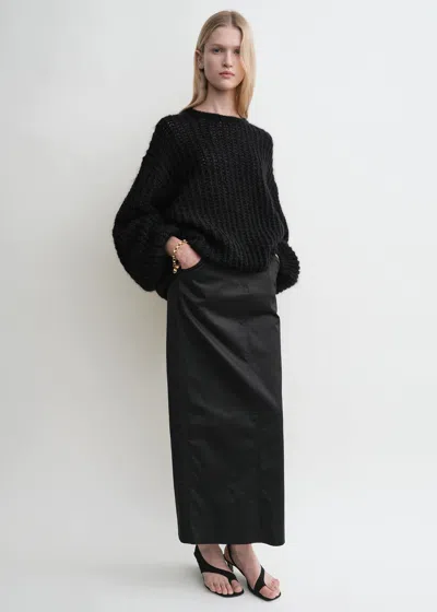 Totême Puffed Knit Black