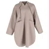 Totême Pullover Coat In Beige Cashmere In Beige