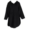 Totême Pullover Coat In Black Cashmere In Black